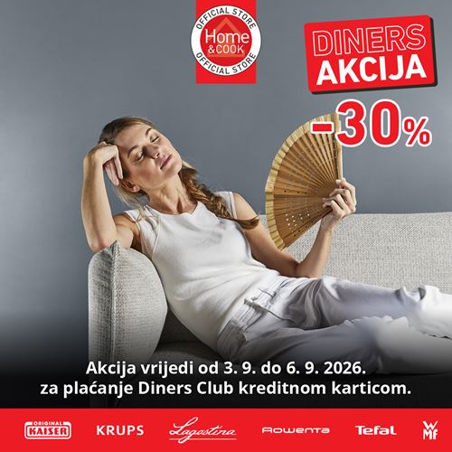 Diners akcija u Home and Cook